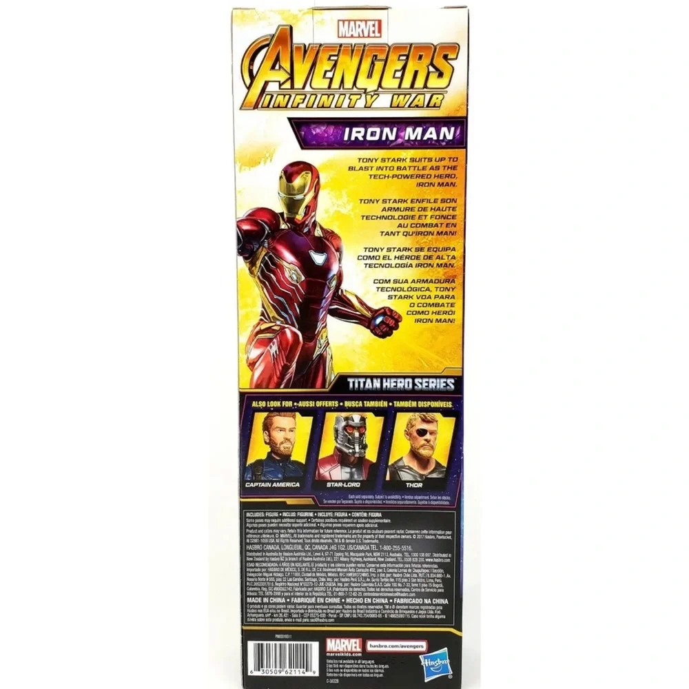 New Marvel Infinity War Titan Hero Series Iron Man with Titan Hero Power FX …